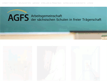 Tablet Screenshot of freie-schulen-sachsen.de